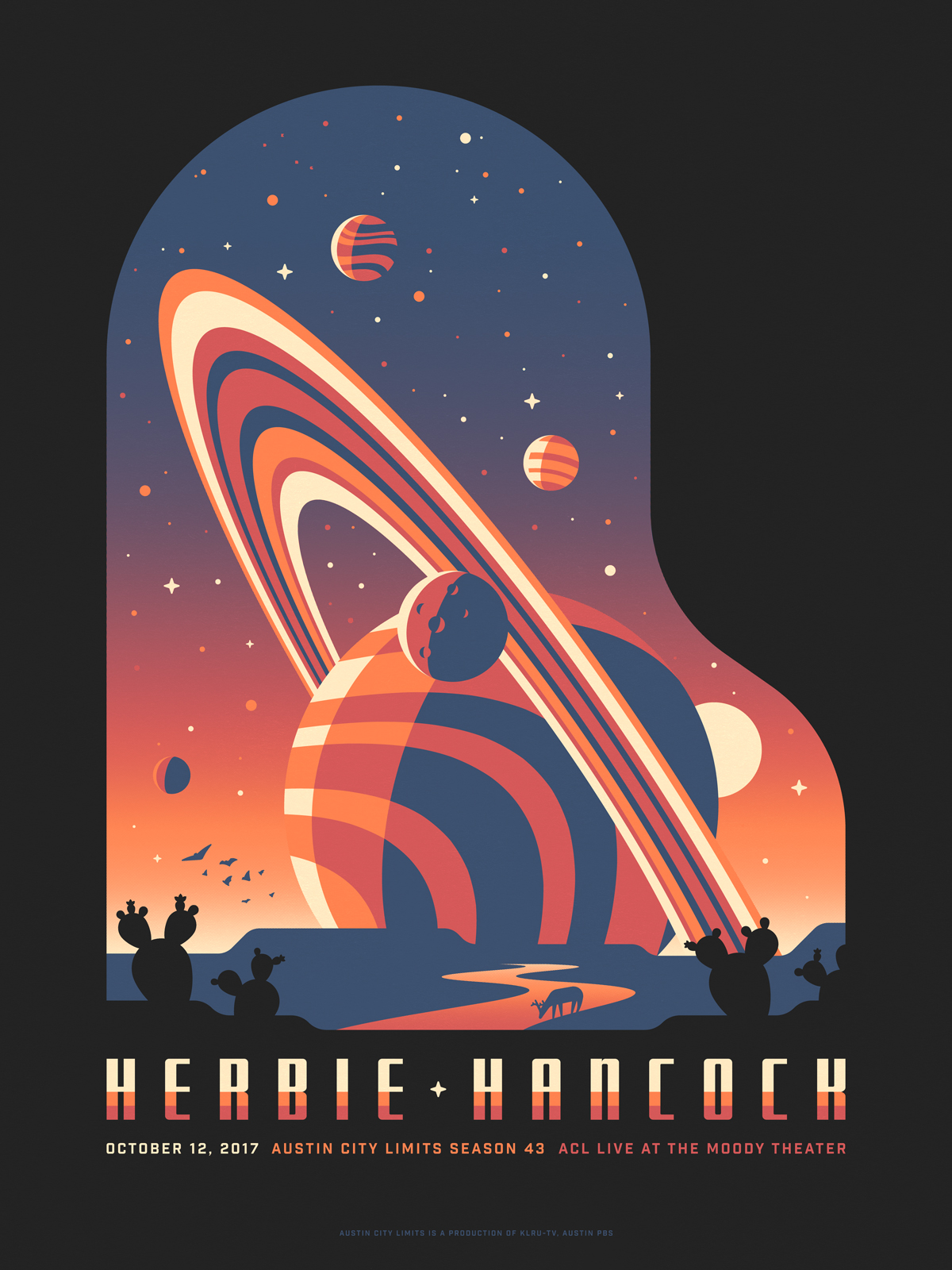 Herbie Hancock Austin City Limits Poster — DKNG